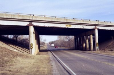 01 - This is a photo of the existing bridge before rehabilitation.