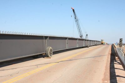 06 - The middle two (2) spans are continuous and each girder is just over 300 ft. long.
